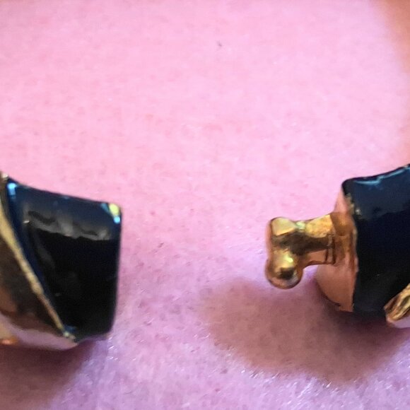 Bangle Bracelets -- Enamel -- Set of 4 -- 2 3/4" Diameter -- Red White Blue - Picture 10 of 11